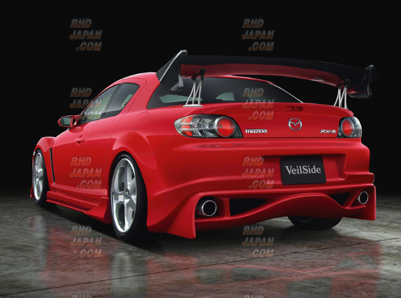 Veilside VS D1-GT Rear Bumper Spoiler - RX-8 SE3P Zenki Model / Before Minor Change